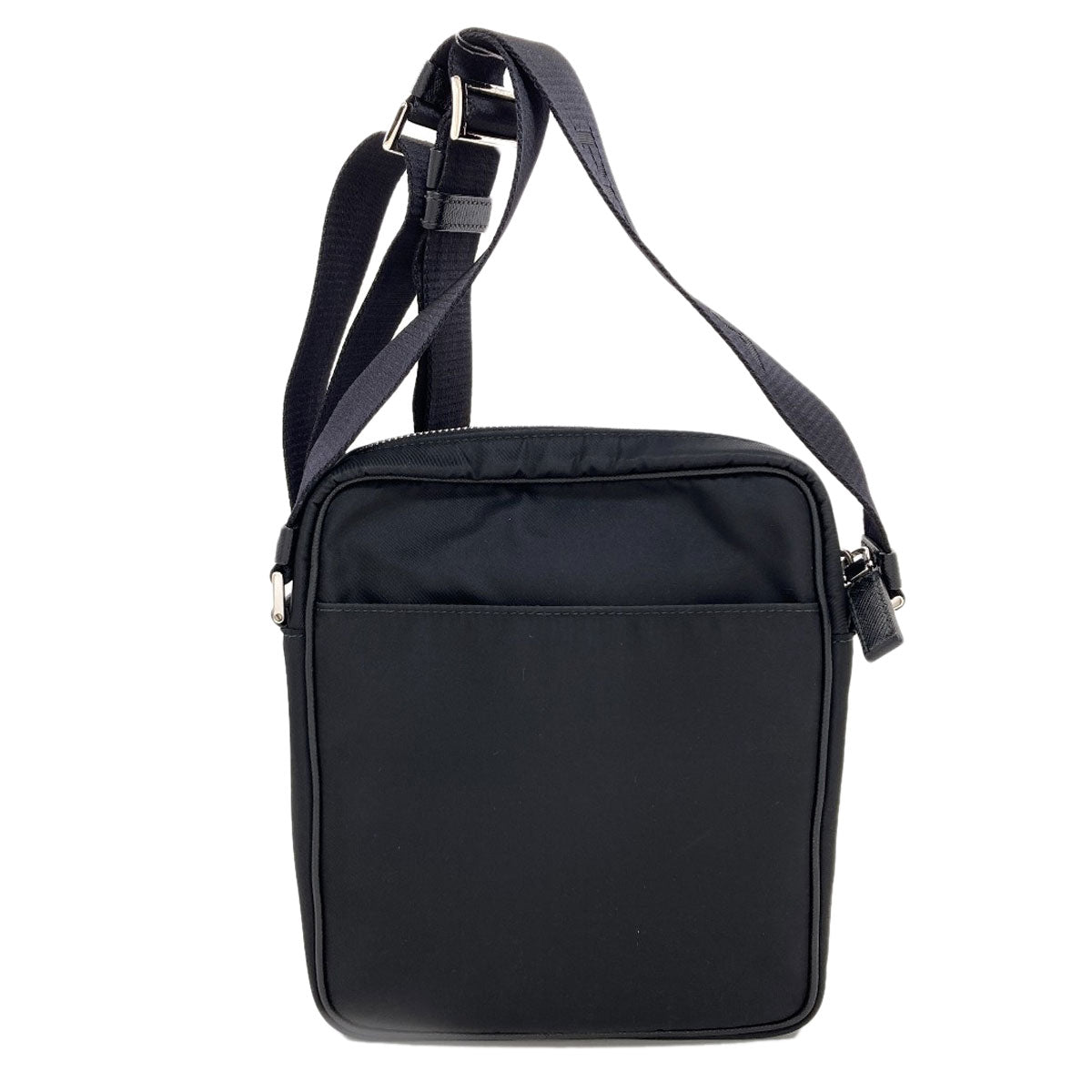 PRADA プラダ ロゴ ショルダーバッグ ナイロン レディース 中古