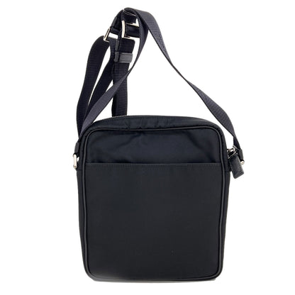 PRADA プラダ ロゴ ショルダーバッグ ナイロン レディース 中古