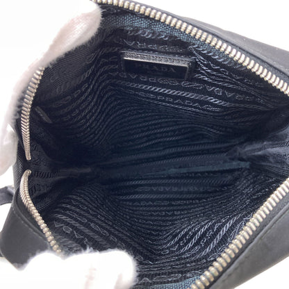 PRADA プラダ ロゴ ショルダーバッグ ナイロン レディース 中古