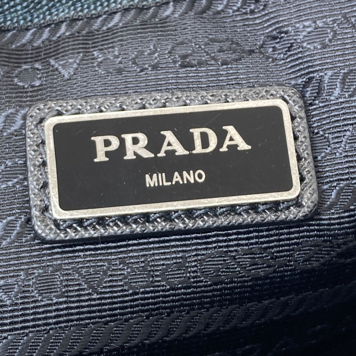 PRADA プラダ ロゴ ショルダーバッグ ナイロン レディース 中古