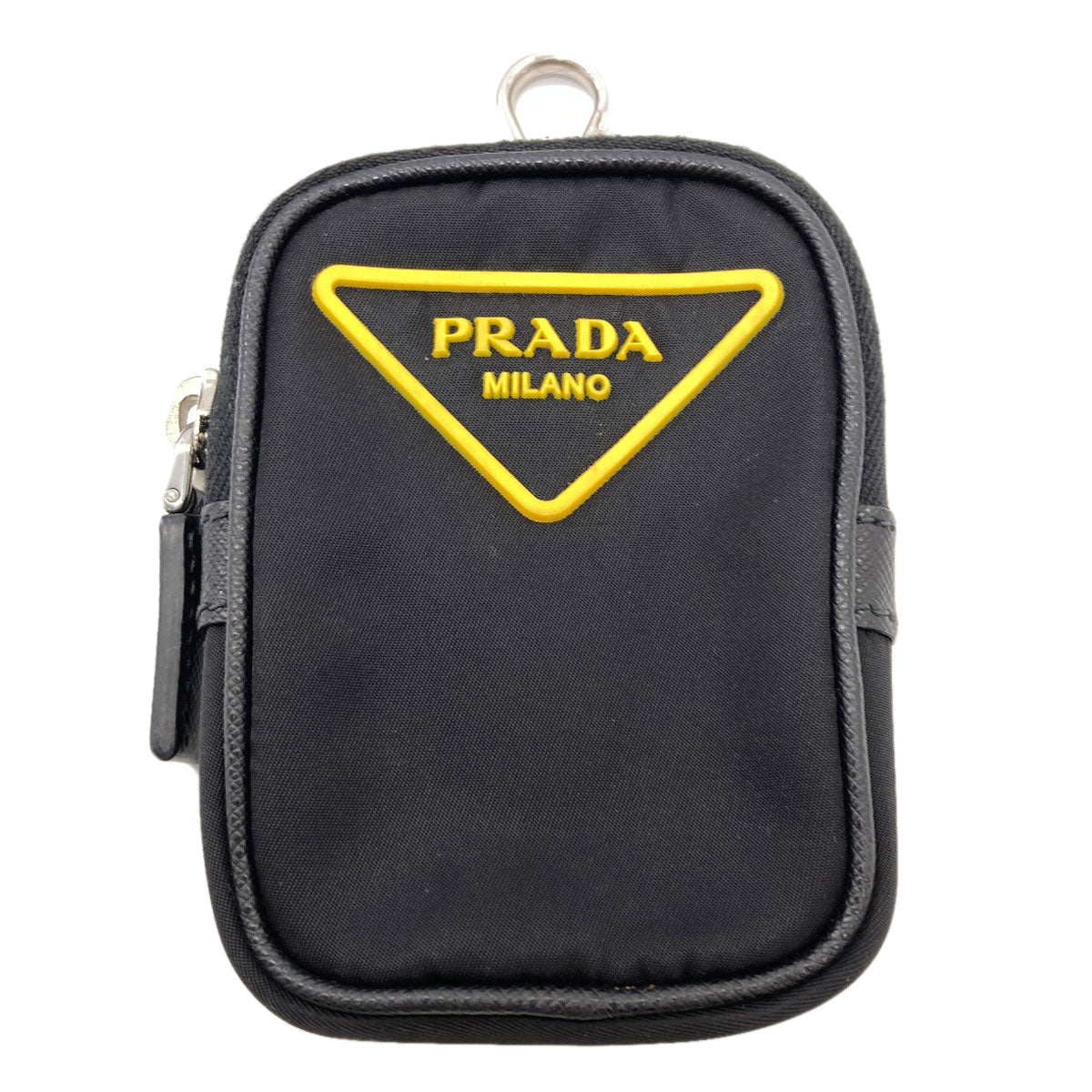 PRADA プラダ ロゴ ショルダーバッグ ナイロン レディース 中古