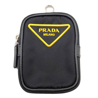 PRADA プラダ ロゴ ショルダーバッグ ナイロン レディース 中古