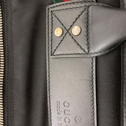 GUCCI グッチ 246392 ロゴモチーフ ボストンバッグ キャンバス レディース 中古