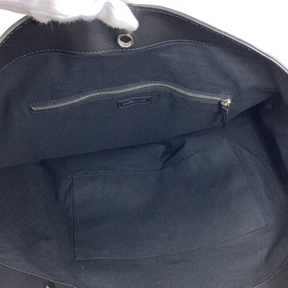 BALENCIAGA バレンシアガ 374767 ネイビートート トートバッグ キャンバス レディース 中古