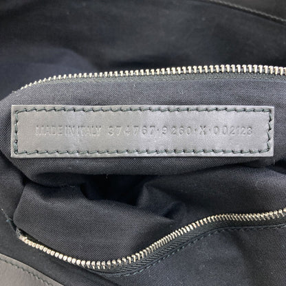 BALENCIAGA バレンシアガ 374767 ネイビートート トートバッグ キャンバス レディース 中古