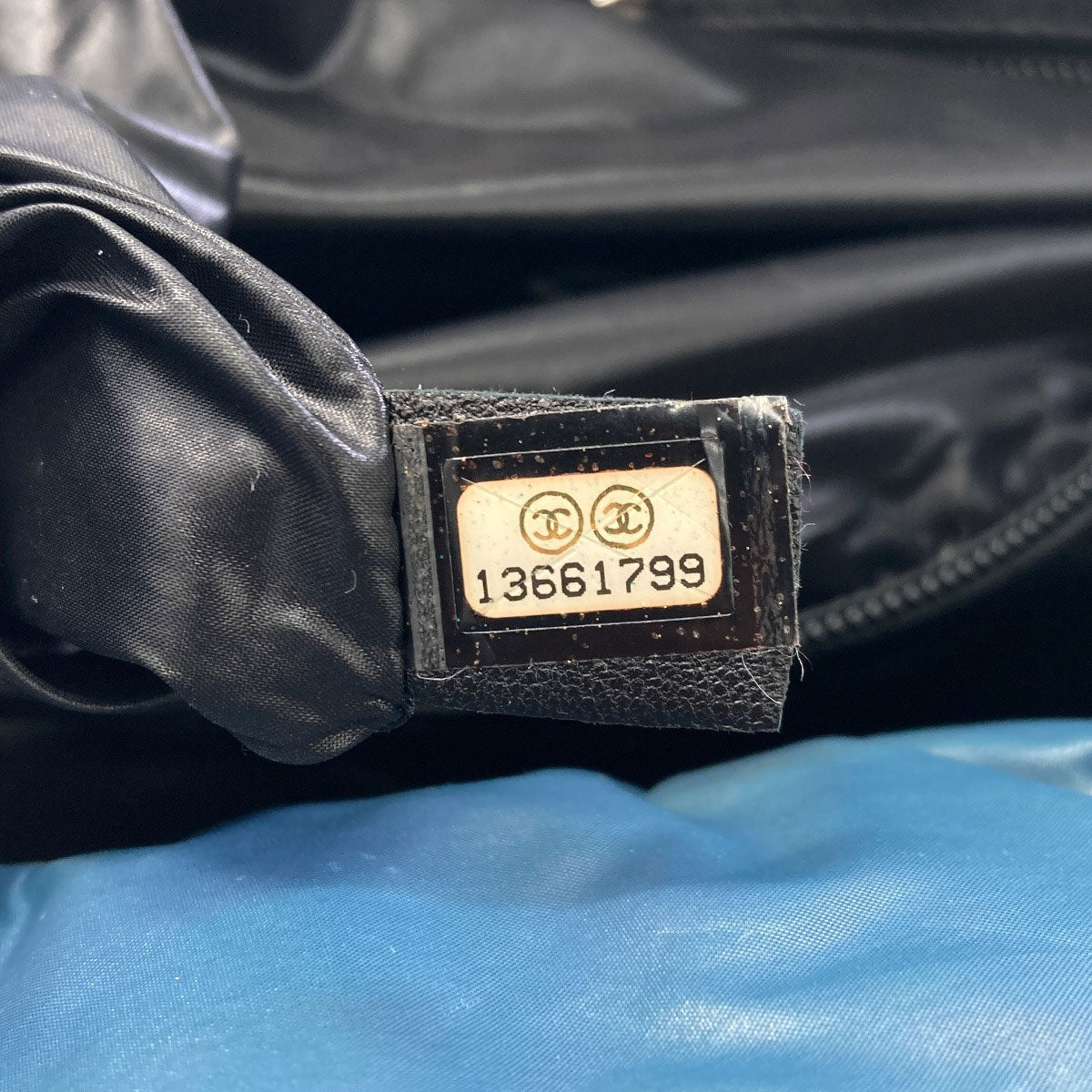 CHANEL シャネル コココクーン シルバー金具 ハンドバッグ ナイロン レディース 中古