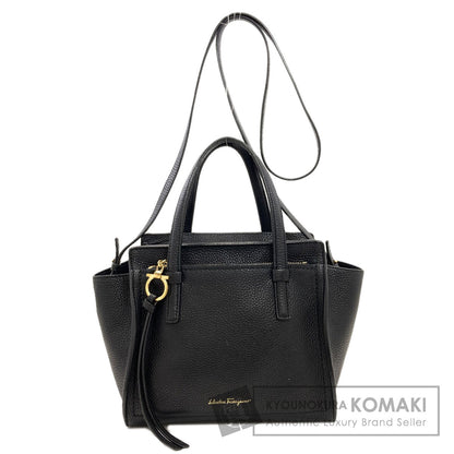 Salvatore Ferragamo サルヴァトーレフェラガモ エイミー 2WAY ハンドバッグ レザー レディース 中古