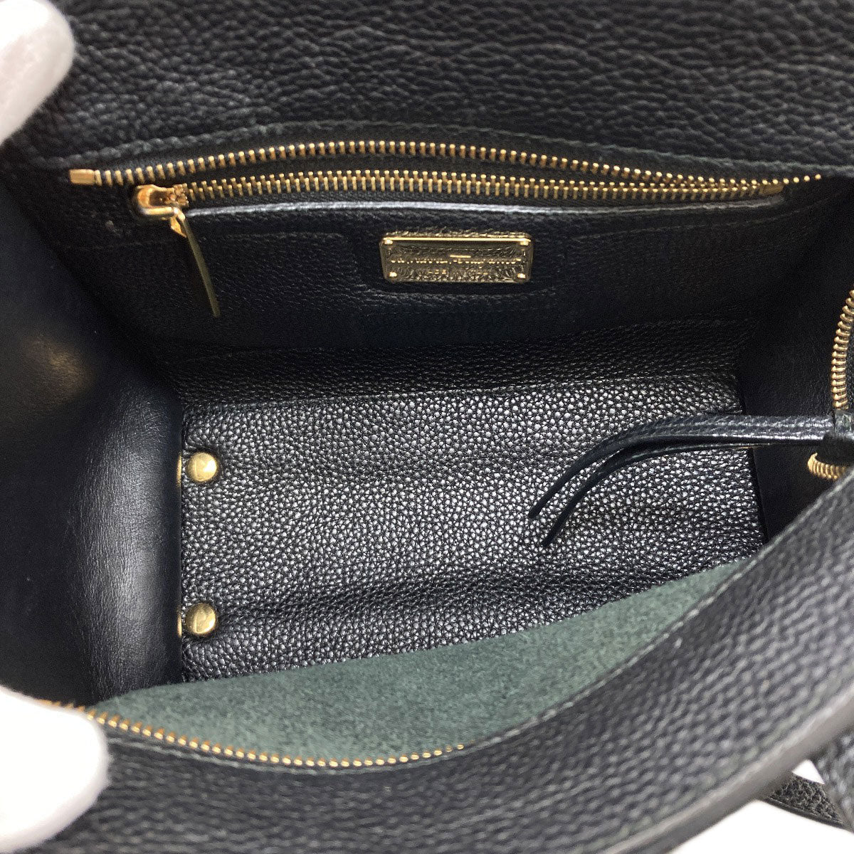 Salvatore Ferragamo サルヴァトーレフェラガモ エイミー 2WAY ハンドバッグ レザー レディース 中古