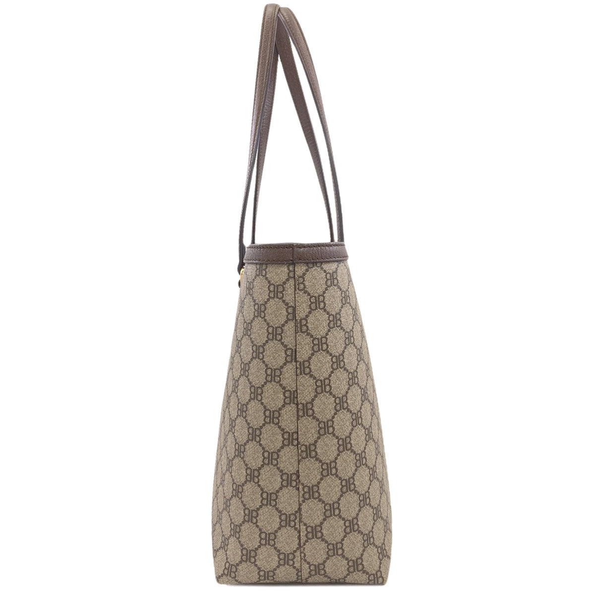 GUCCI グッチ 680125 2103X バレンシアガコラボ ハッカー ミディアム トートバッグ PVC レディース 中古