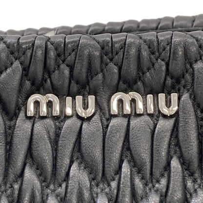 MIUMIU ミュウミュウ クリスタル マテラッセ 2WAY トートバッグ カーフ レディース 中古