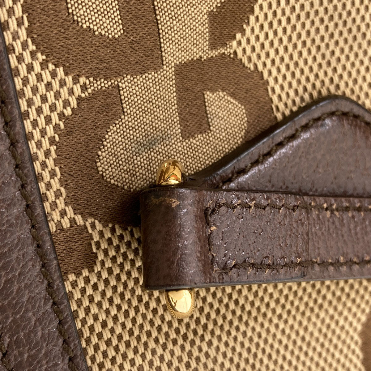 GUCCI グッチ 631685 オフディア ラージ ジャンボGG トートバッグ キャンバス レディース 中古
