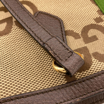 GUCCI グッチ 631685 オフディア ラージ ジャンボGG トートバッグ キャンバス レディース 中古