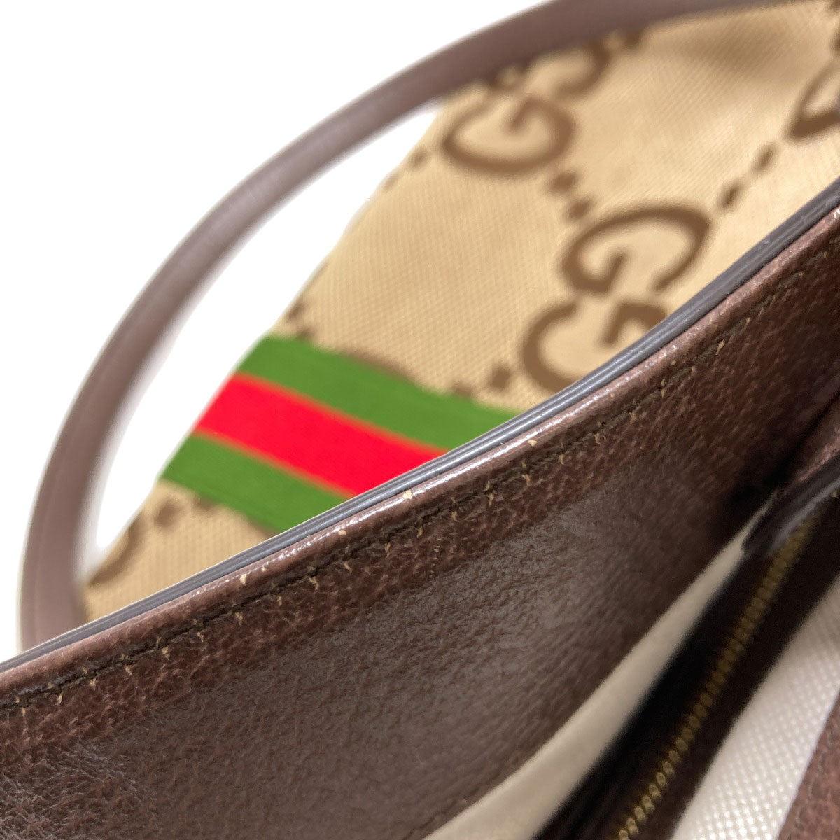 GUCCI グッチ 631685 オフディア ラージ ジャンボGG トートバッグ キャンバス レディース 中古