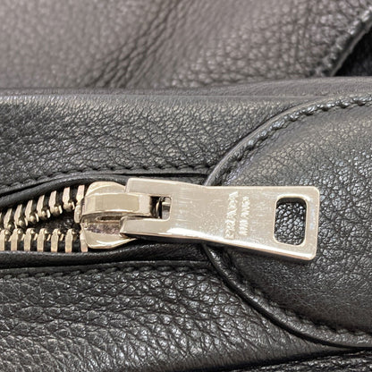 PRADA プラダ ホーボー ワンショルダー ショルダーバッグ カーフ レディース 中古