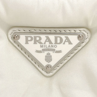 PRADA プラダ ロゴ金具 2WAY ハンドバッグ ナイロン レディース 中古
