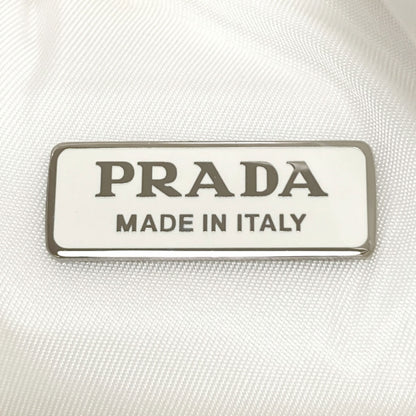 PRADA プラダ ロゴ金具 2WAY ハンドバッグ ナイロン レディース 中古