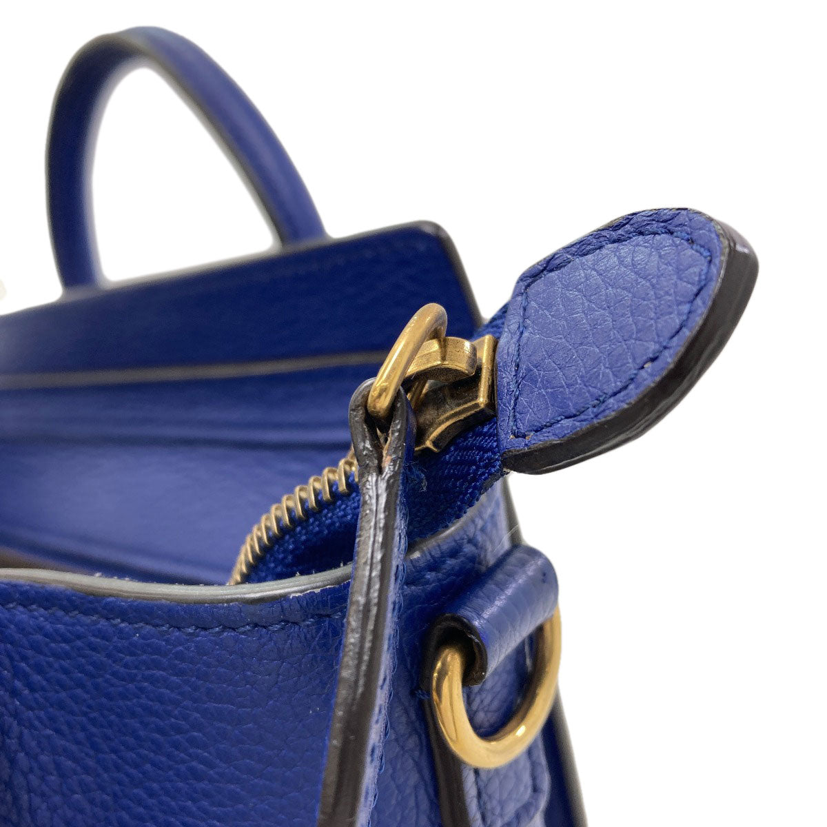 CELINE セリーヌ ラゲージナノ 2WAY ハンドバッグ カーフ レディース 中古