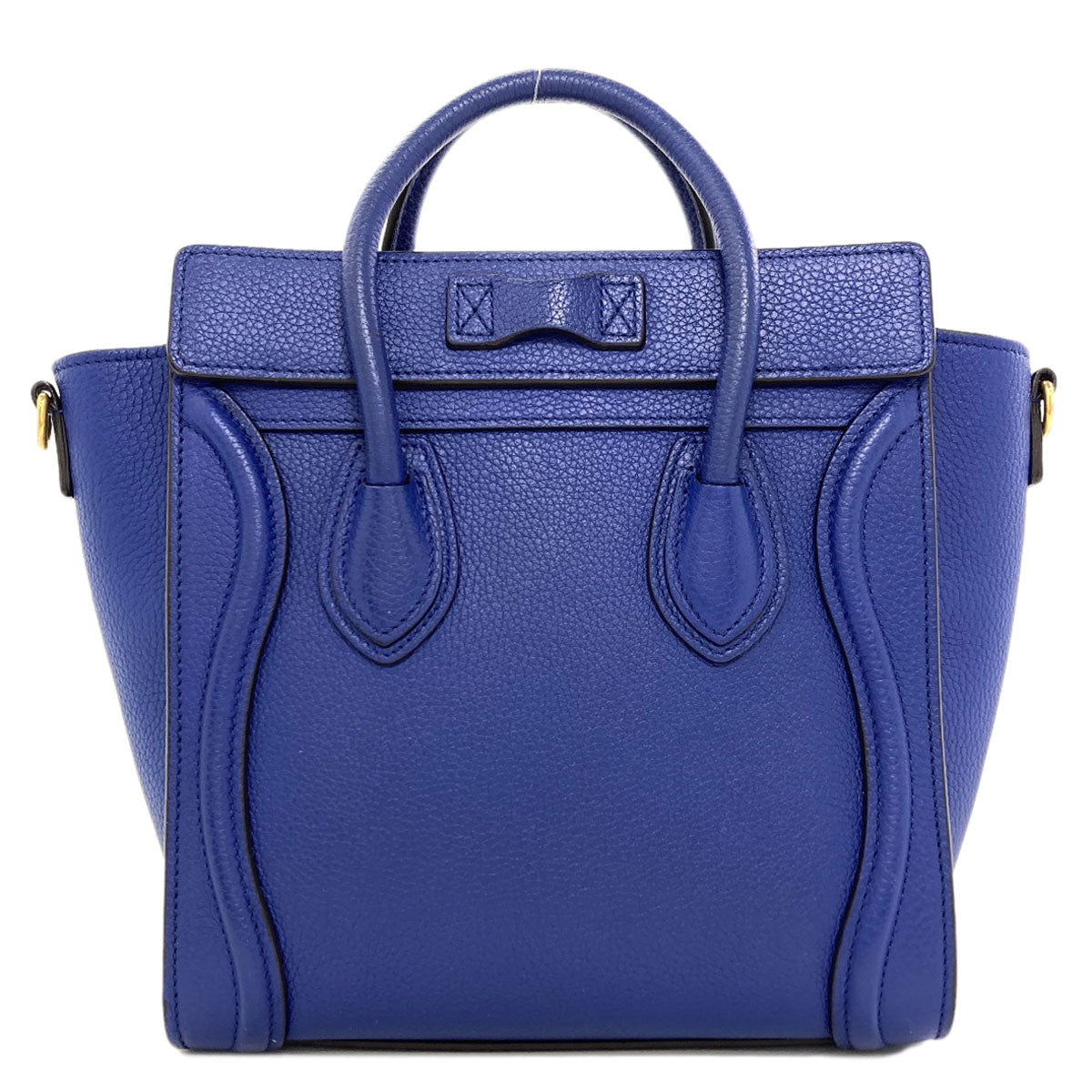 CELINE セリーヌ ラゲージナノ 2WAY ハンドバッグ カーフ レディース 中古