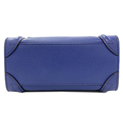 CELINE セリーヌ ラゲージナノ 2WAY ハンドバッグ カーフ レディース 中古