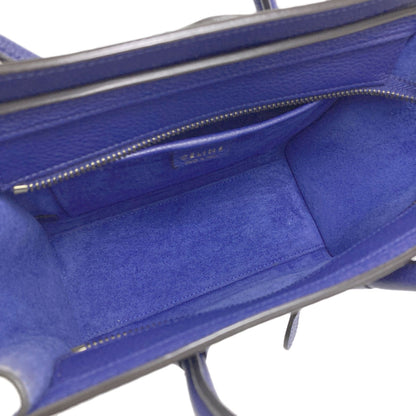 CELINE セリーヌ ラゲージナノ 2WAY ハンドバッグ カーフ レディース 中古