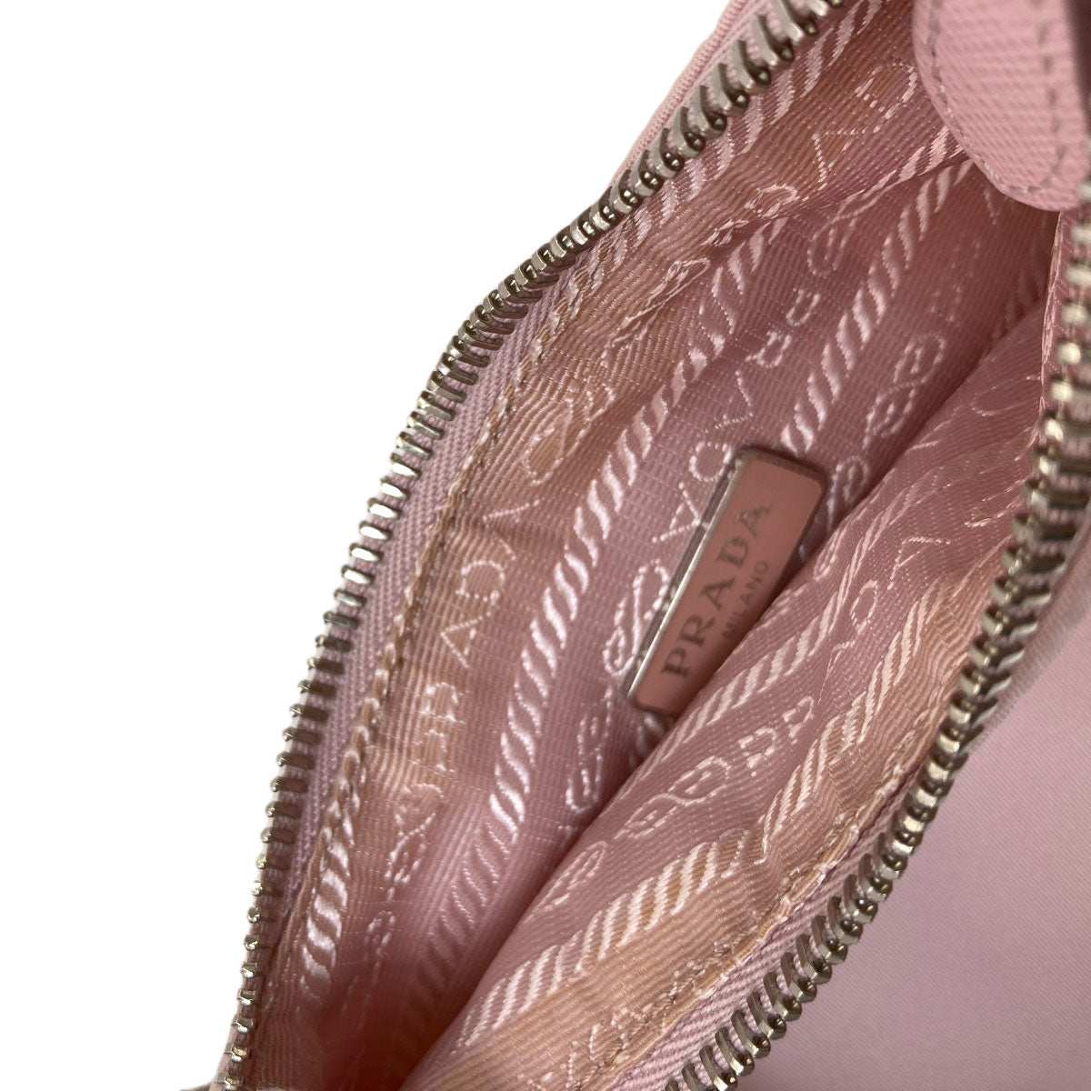 PRADA プラダ ロゴ金具 2WAY ショルダーバッグ ナイロン レディース 中古