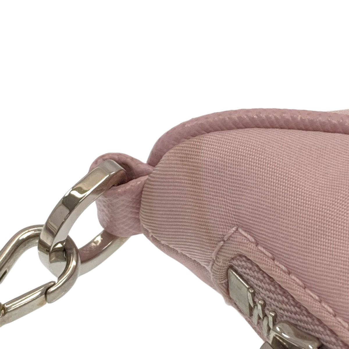 PRADA プラダ ロゴ金具 2WAY ショルダーバッグ ナイロン レディース 中古