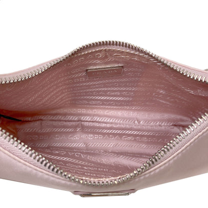 PRADA プラダ ロゴ金具 2WAY ショルダーバッグ ナイロン レディース 中古