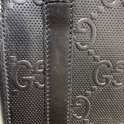 GUCCI グッチ 696010 GGエンボス ミニ 2WAY ハンドバッグ カーフ レディース 中古
