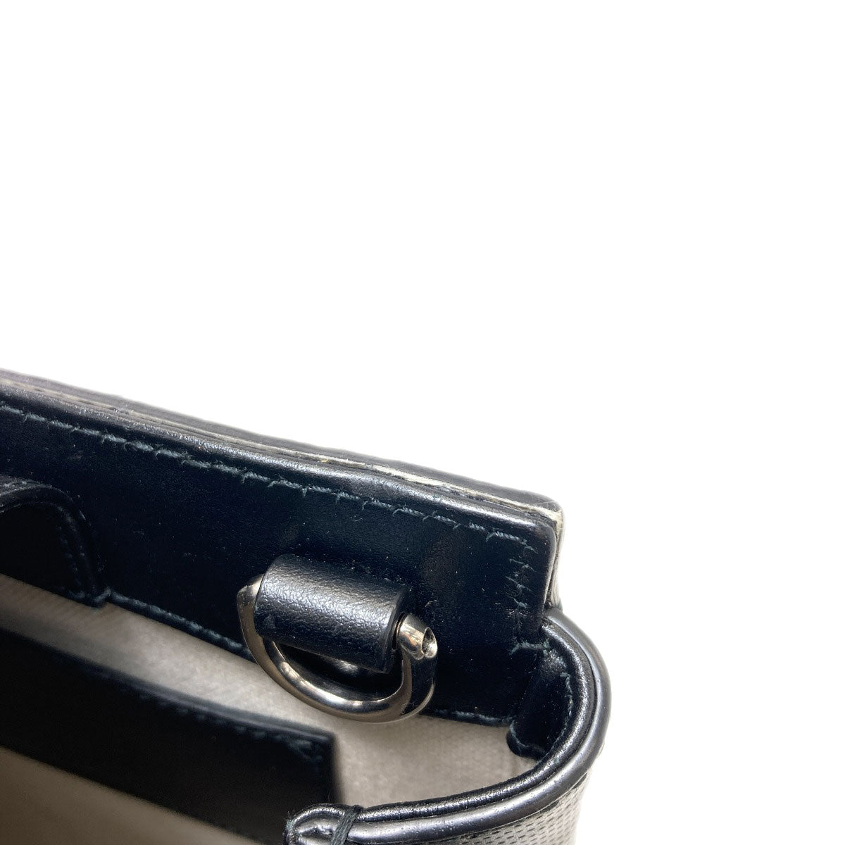 GUCCI グッチ 696010 GGエンボス ミニ 2WAY ハンドバッグ カーフ レディース 中古
