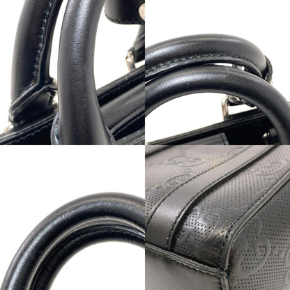 GUCCI グッチ 696010 GGエンボス ミニ 2WAY ハンドバッグ カーフ レディース 中古