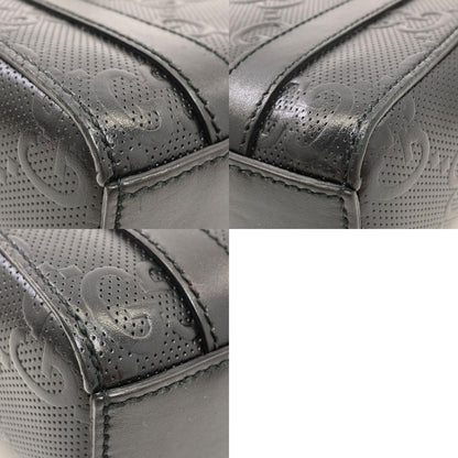 GUCCI グッチ 696010 GGエンボス ミニ 2WAY ハンドバッグ カーフ レディース 中古