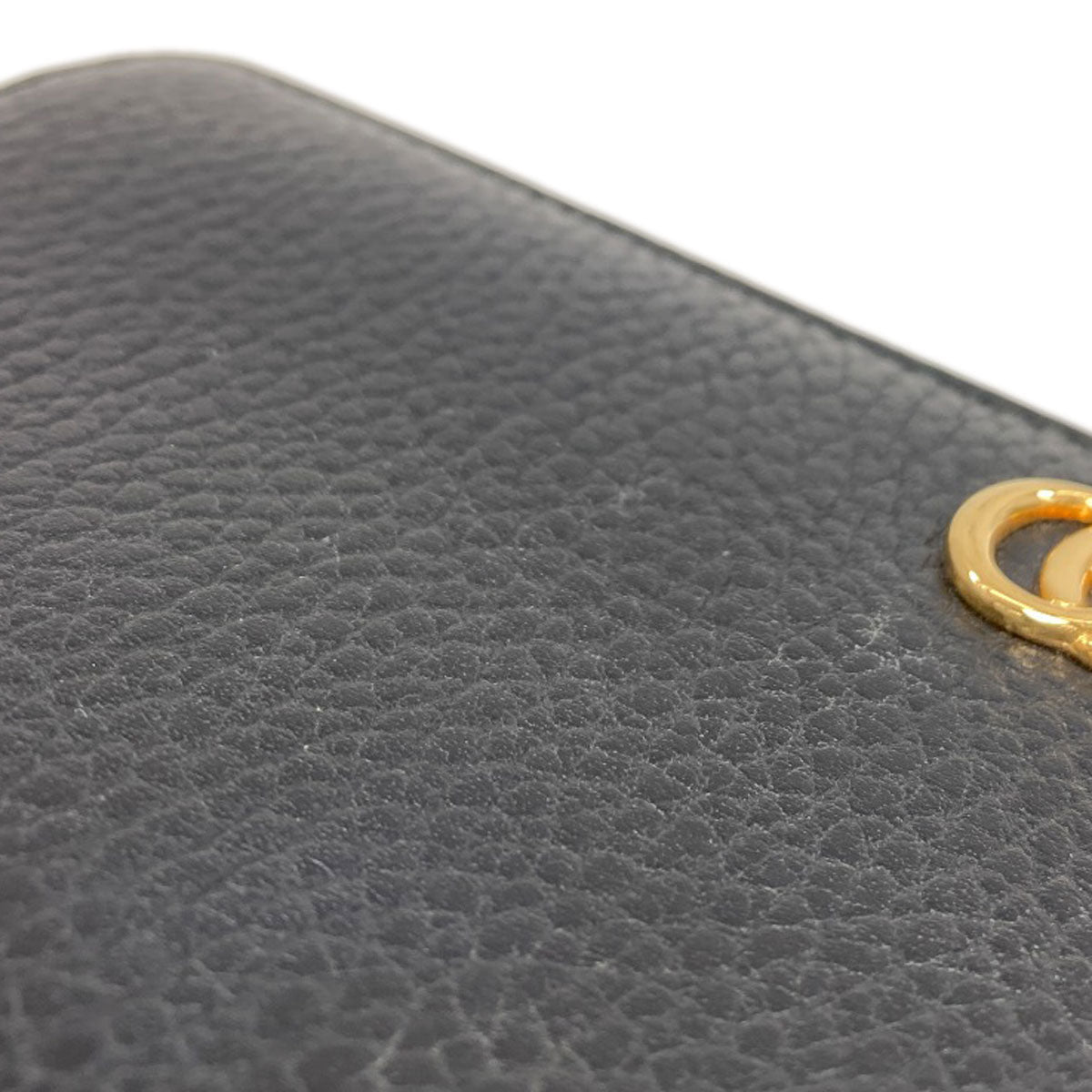 GUCCI グッチ 456117 ダブルG 長財布（小銭入れあり） レザー レディース 中古