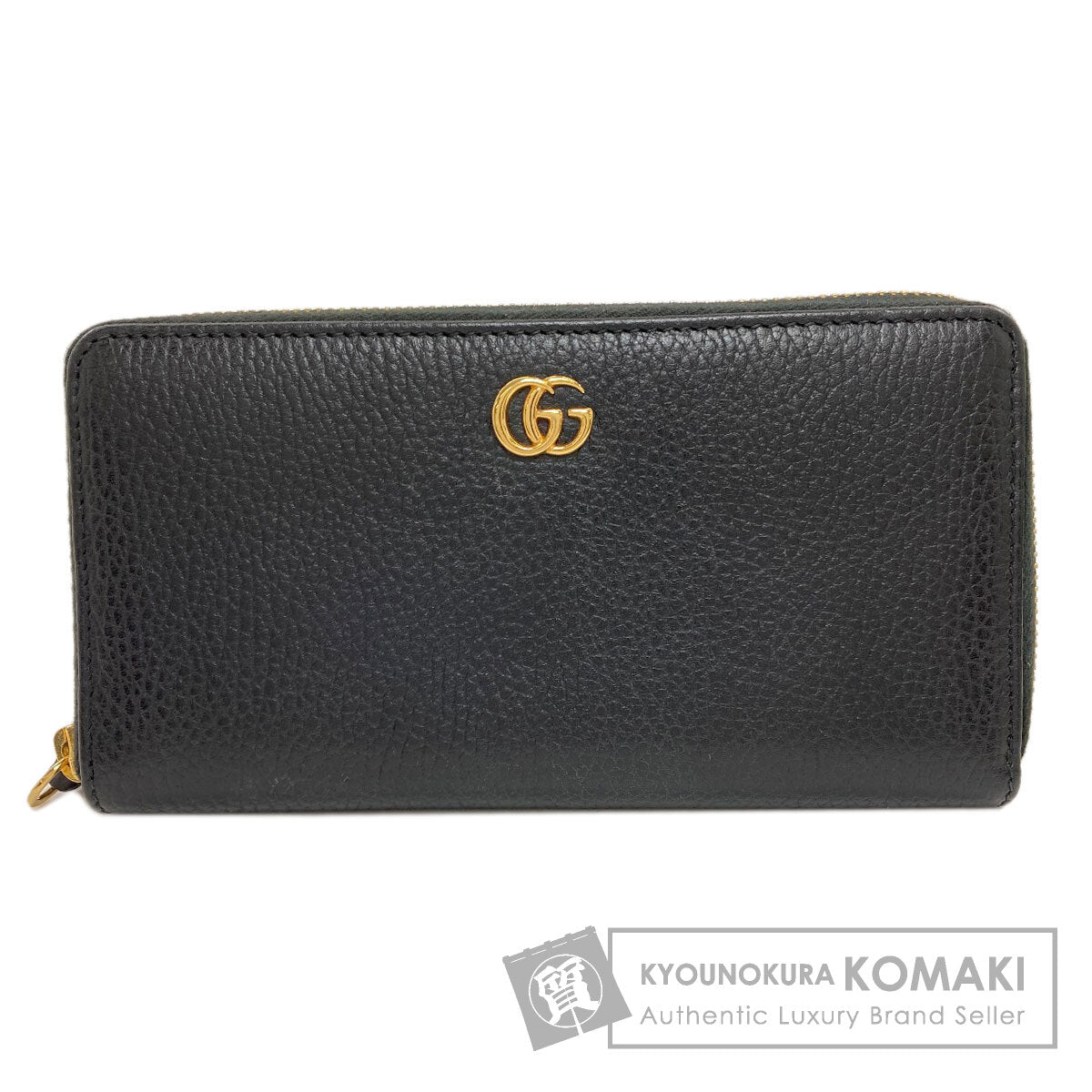 GUCCI グッチ 456117 ダブルG 長財布（小銭入れあり） レザー レディース 中古