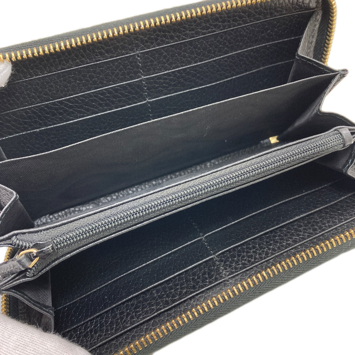 GUCCI グッチ 456117 ダブルG 長財布（小銭入れあり） レザー レディース 中古