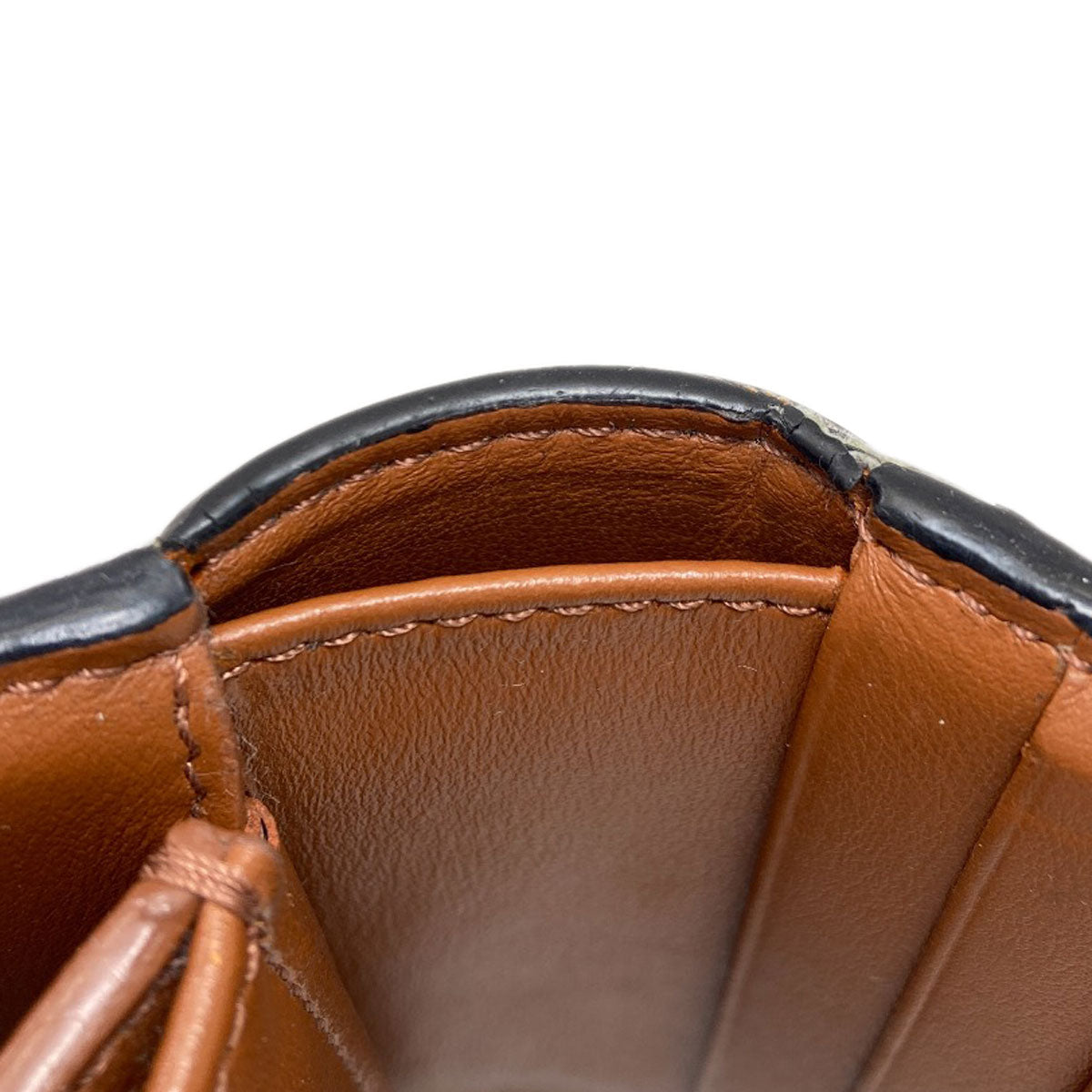 CELINE セリーヌ トリオンフ フラップ 三つ折り 二つ折り財布（小銭入れあり） PVC レディース 中古