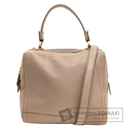 Salvatore Ferragamo サルヴァトーレフェラガモ 2WAY ハンドバッグ レザー レディース 中古