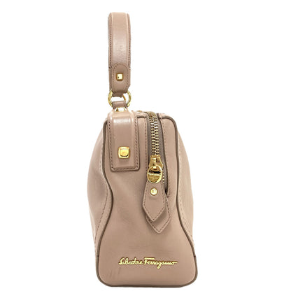 Salvatore Ferragamo サルヴァトーレフェラガモ 2WAY ハンドバッグ レザー レディース 中古