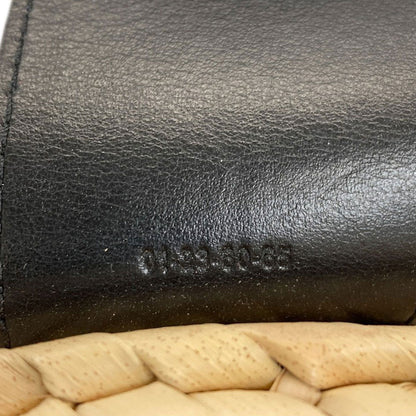 CHLOE クロエ センス スモール バスケット 2WAY ハンドバッグ ラフィア レディース 中古
