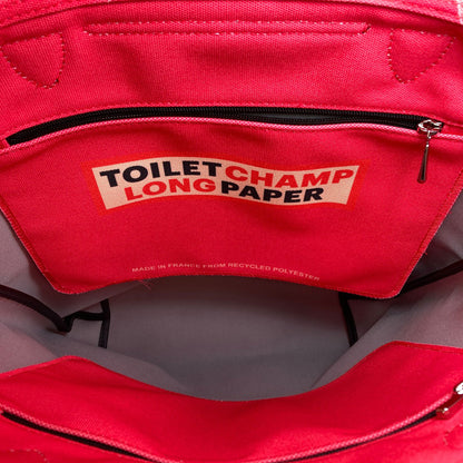 Longchamp ロンシャン ロバートインディアナコラボ ハンドバッグ キャンバス レディース 中古