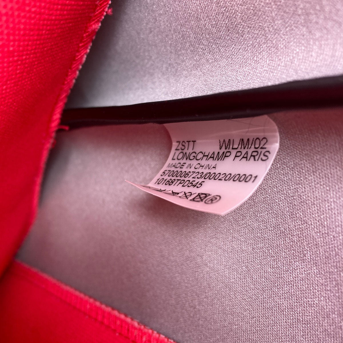 Longchamp ロンシャン ロバートインディアナコラボ ハンドバッグ キャンバス レディース 中古