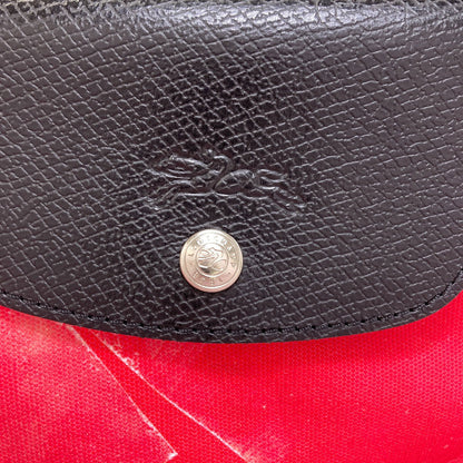 Longchamp ロンシャン ロバートインディアナコラボ ハンドバッグ キャンバス レディース 中古
