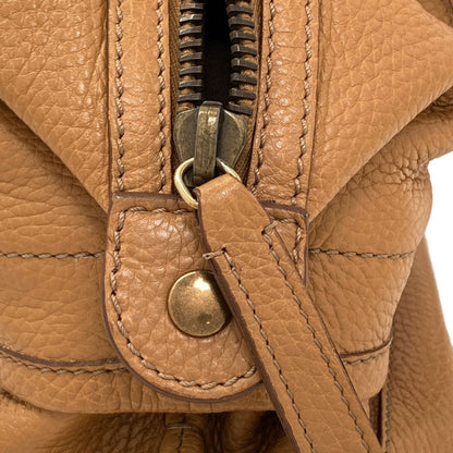 TODS トッズ ミニボストン ハンドバッグ レザー レディース 中古