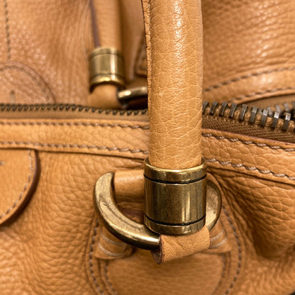 TODS トッズ ミニボストン ハンドバッグ レザー レディース 中古