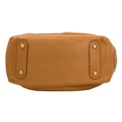 TODS トッズ ミニボストン ハンドバッグ レザー レディース 中古