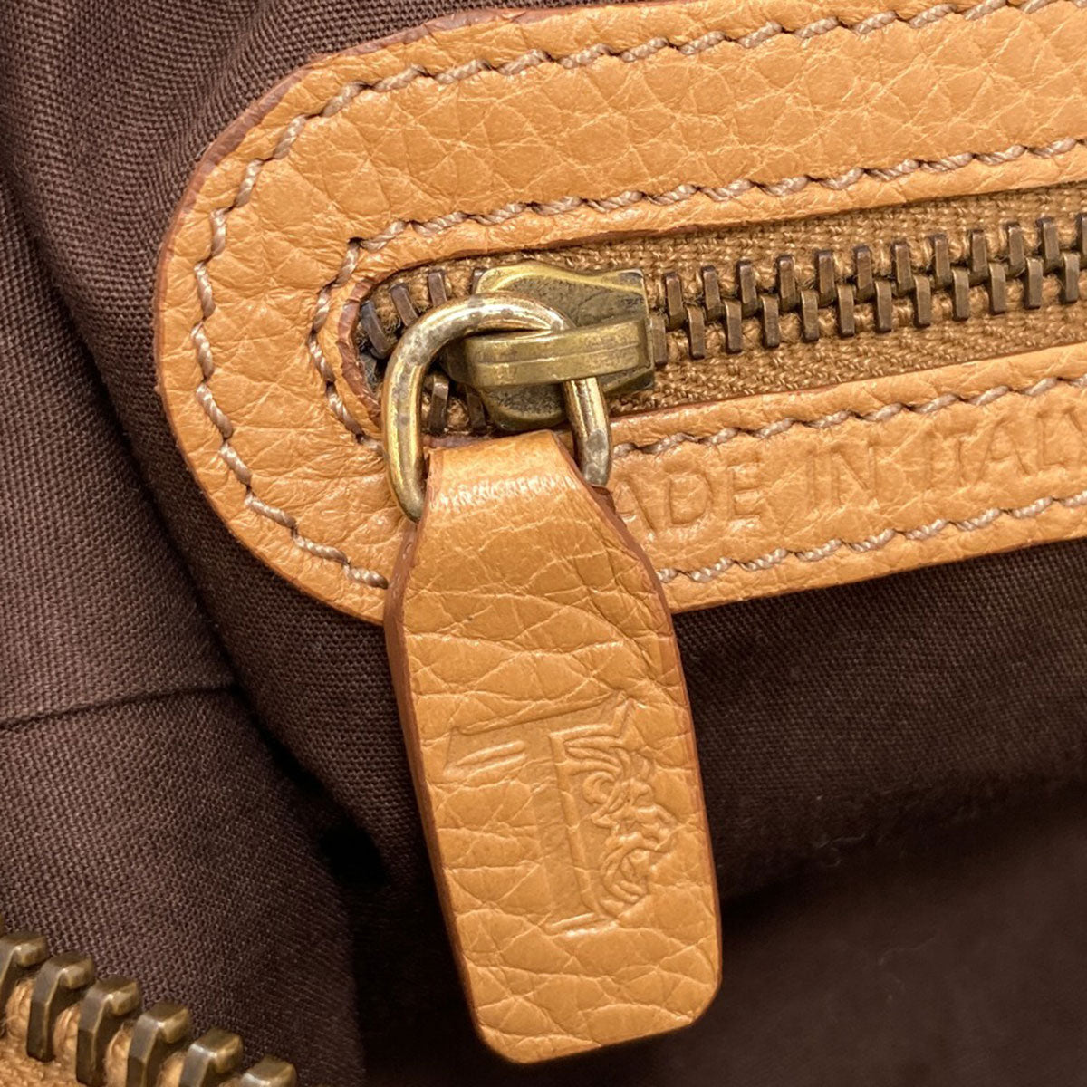 TODS トッズ ミニボストン ハンドバッグ レザー レディース 中古