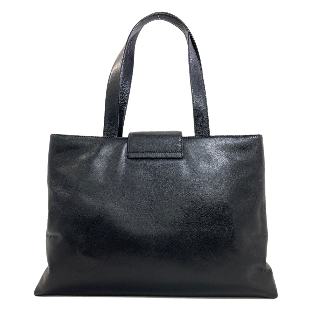 BVLGARI ブルガリ ロゴ ハンドバッグ レザー レディース 中古