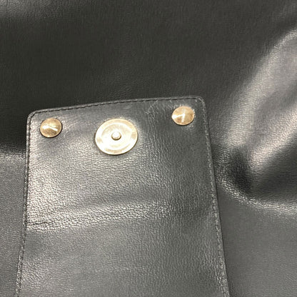 BVLGARI ブルガリ ロゴ ハンドバッグ レザー レディース 中古