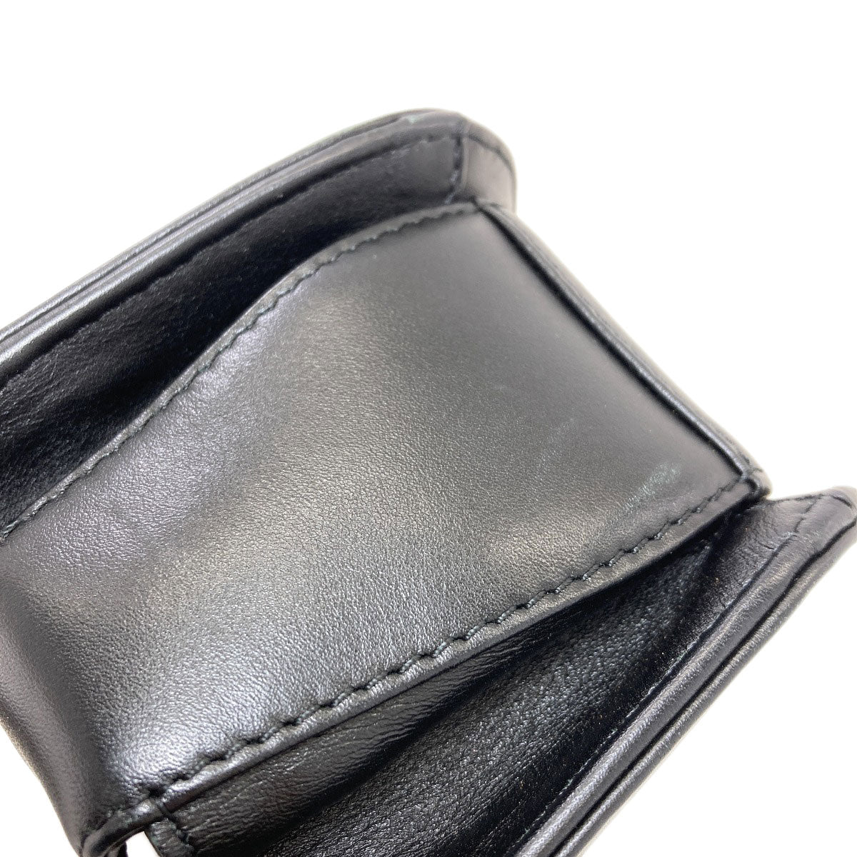 VALENTINO バレンティノ VLTNロゴ ショルダーバッグ レザー レディース 中古