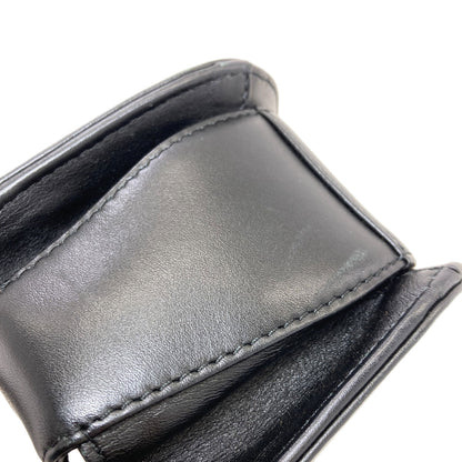 VALENTINO バレンティノ VLTNロゴ ショルダーバッグ レザー レディース 中古