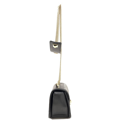 VALENTINO バレンティノ VLTNロゴ ショルダーバッグ レザー レディース 中古